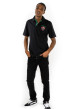 Thumbnail Jean noir uni style 5 poches avec une coupe slim stretch
