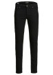 Thumbnail Jean noir uni style 5 poches avec une coupe slim stretch - Image 3