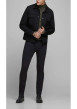 Thumbnail Jean noir uni style 5 poches avec une coupe slim stretch - Image 6