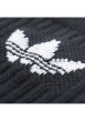 Thumbnail Lot de 3 paires de chaussettes hautes noires avec logo trefoil brodé de chaque côté - Image 2