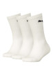 Thumbnail Lot de 3 paires de chaussettes Puma blanches en coton mélangé stretch unies logotypées