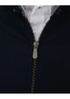 Thumbnail Blouson bomber zippé en coton à manches longues et col boutonné - Image 5