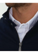 Thumbnail Blouson bomber zippé en coton à manches longues et col boutonné - Image 6