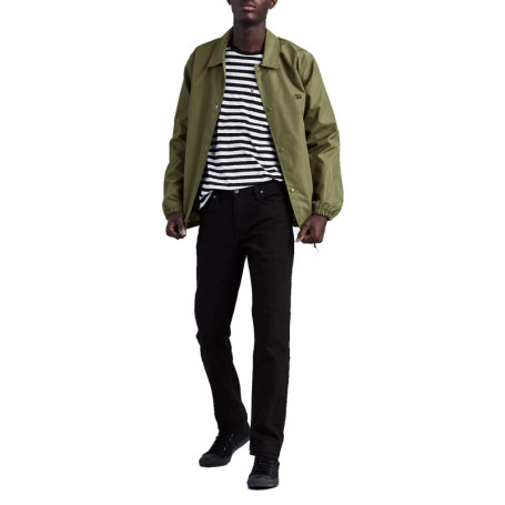 Jean slim 511™ noir en coton coupe ajustée avec...