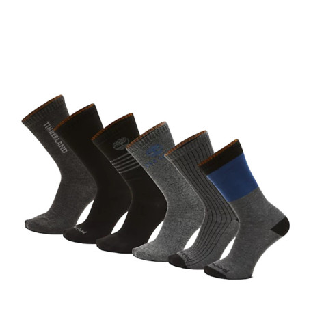Lot de 6 paires de chaussettes hautes avec logo...