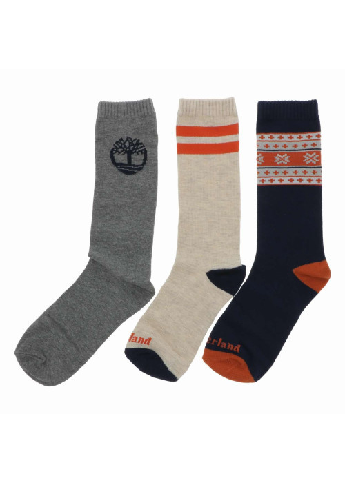 Chaussettes hautes multicolore imprimées coupe haute