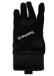 Thumbnail Gants noirs unis avec le nom de la marque sur le dessus - Image 2