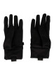 Thumbnail Gants noirs unis avec le nom de la marque sur le dessus - Image 3