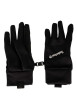 Thumbnail Gants noirs unis avec le nom de la marque sur le dessus - Image 5