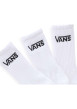 Thumbnail Chaussettes hautes blanches unies avec le logo de la marque brodé - Image 2