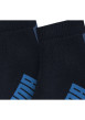 Thumbnail Lot de 2 paires de chaussettes basses en coton bicolore noires et bleues - Image 3