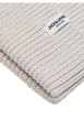 Thumbnail Bonnet écru uni à revers Brink Beanie Ln en coton - Image 2