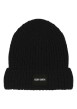 Thumbnail Bonnet uni noir en maille