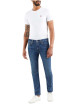 Thumbnail Jean 5 poches 512 Slim Taper en coton bleu uni à coupe slim à taille intermédiaire - Image 2