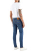 Thumbnail Jean 5 poches 512 Slim Taper en coton bleu uni à coupe slim à taille intermédiaire - Image 3