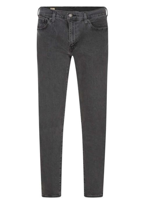 Jean slim 5 poches 511 en coton mélangé doux anthracite effet usé à zip et bouton