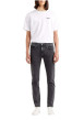 Thumbnail Jean slim 5 poches 511 en coton mélangé doux anthracite effet usé à zip et bouton - Image 2