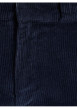Thumbnail Pantalon Chino Kane 4 poches en coton côtelé marine uni coupe loose fit - Image 4