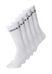 Thumbnail Lot de 5 paires de chaussettes hautes en coton mélangé blanches unies coupe haute