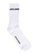 Thumbnail Lot de 5 paires de chaussettes hautes en coton mélangé blanches unies coupe haute - Image 2