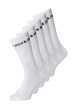 Thumbnail Lot de 5 paires de chaussettes hautes en coton mélangé blanches unies coupe haute - Image 4