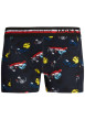 Thumbnail Lot de 3 boxers, marine et bleu ciel avec imprimés et marine uni - Image 2