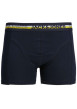 Thumbnail Lot de 3 boxers, marine et bleu ciel avec imprimés et marine uni - Image 3