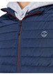 Thumbnail Doudoune matelassée sans manches MULTI BODYWARMER COLLAR marine coupe droite et col montant zippé avec logo sur la poitrine - Image 5