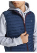 Thumbnail Doudoune matelassée sans manches MULTI BODYWARMER COLLAR marine coupe droite et col montant zippé avec logo sur la poitrine - Image 7