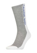 Thumbnail Lot de 3 paires de chaussettes hautes blanc unies avec une coupe haute et nom de la marque autour de la cheville - Image 4