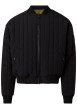 Thumbnail Bomber kaki uni coupe bombers avec un col teddy reversible - Image 7