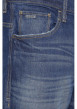 Thumbnail Jean Thunder Relaxed en coton bleu uni coupe droite - Image 3