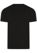 Thumbnail Lot de 2 T-shirts en coton noir uni à coupe droite et col rond - Image 2