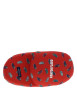 Thumbnail Pantoufles ouvertes Pantouflard rouges à motif pantoufles multicolores - Image 5