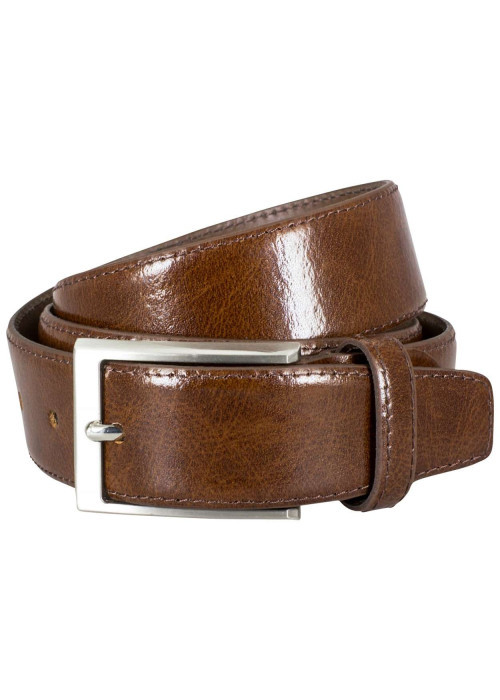 Ceinture en cuir marron