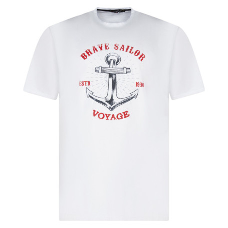 T-shirt homme blanc