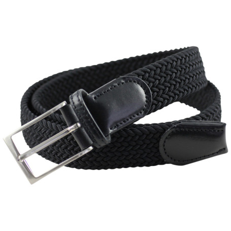Ceinture en cuir noire