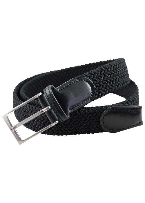 Ceinture en cuir noire