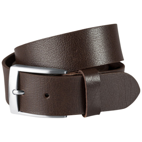 Ceinture en cuir marron