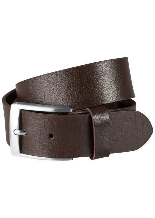 Ceinture en cuir marron