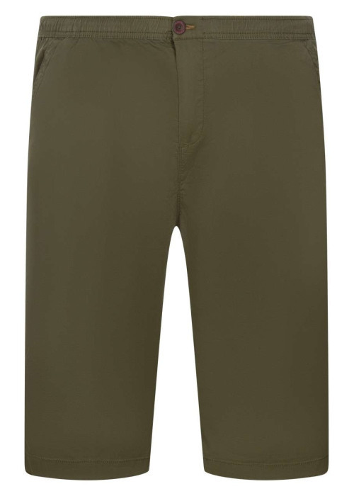 Short chino homme vert