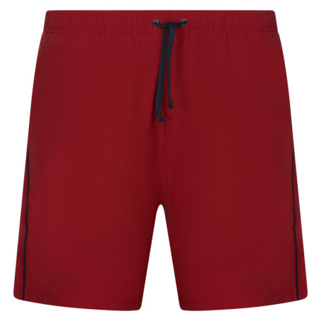 Short de bain homme rouge