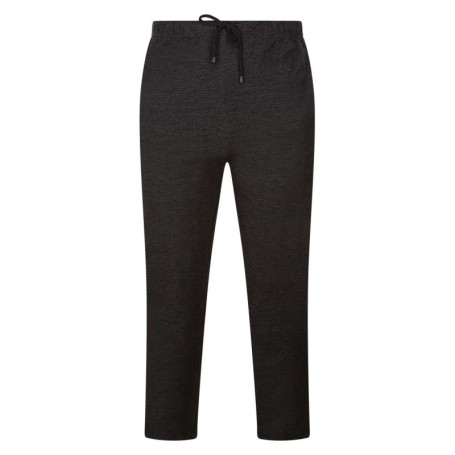 Pantalon de Pyjama noir uni avec un cordon à...