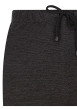 Thumbnail Pantalon de Pyjama noir uni avec un cordon à nouer à la taille - Image 3