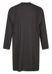 Thumbnail Chemise de nuit longue grise unie avec un col en V et des manches longues - Image 2