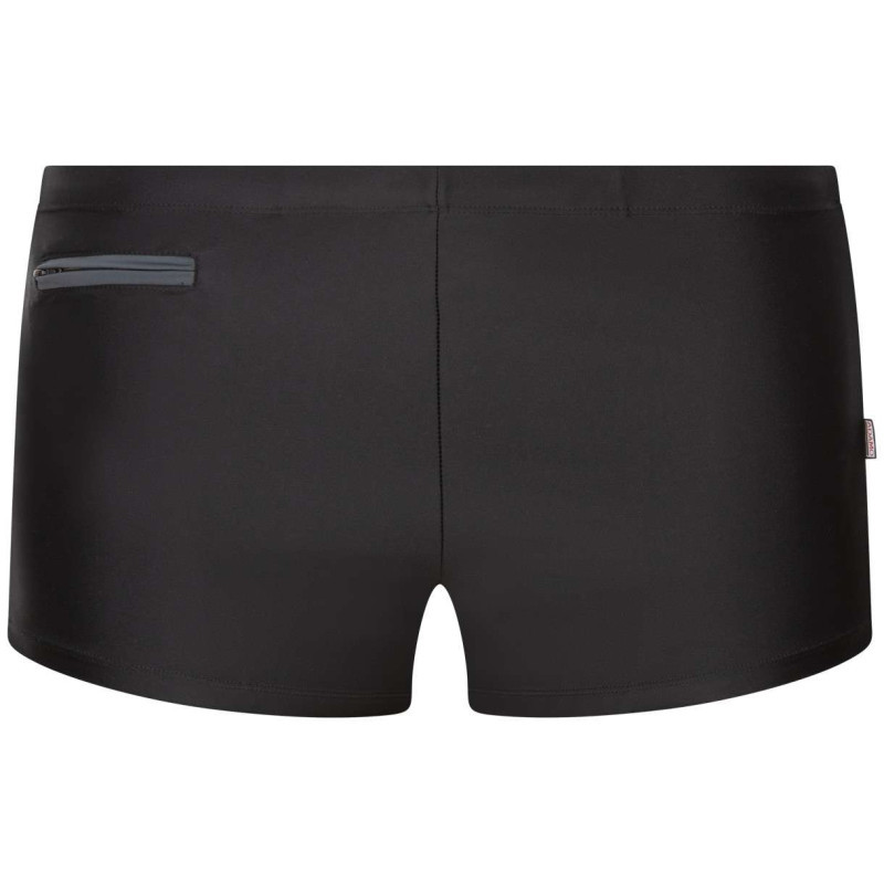 Adamo - Maillot De Bain Noir Uni Avec Une Coupe Près Du Corps Et Une Poche Zippée - Adamo - Maillot De Bain Noir Uni Avec Une Coupe Près Du Corps Et Une Poche Zippée -