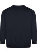 Thumbnail Sweat homme marine uni avec un col rond et des manches longues - Image 2