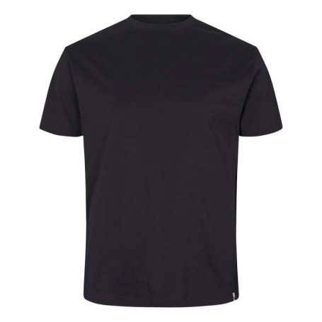 Lot de 2 t-shirts noirs en coton avec une coupe...