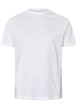 Thumbnail Lot de 2 t-shirts blancs en coton avec un col rond et une coupe droite