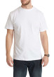 Thumbnail Lot de 2 t-shirts blancs en coton avec un col rond et une coupe droite - Image 2